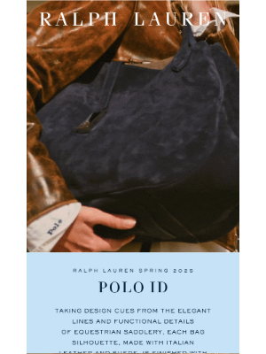 Ralph Lauren - New Polo ID Bags