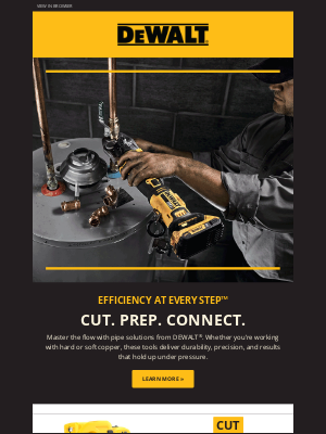DEWALT - Conquer Challenging Pipe Jobs