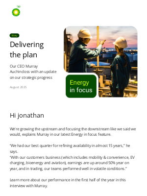 BP - 2Q 2025 results: Hear from our CEO