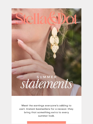 Stella & Dot - Make Every Outfit a Moment—Just Add Earrings ✨