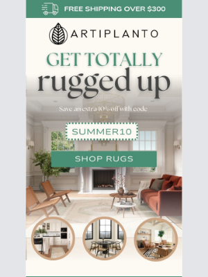 artiplanto - We Dare You To Get Our Rugs Dirty artiplanto 😳