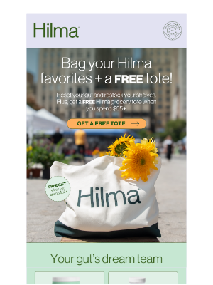 Hilma - Our grocery totes are flying off the shelf 🛍️✨