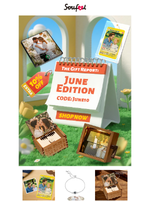 Soufeel Jewelry (Australia) - The Gift Report: June Edition💥