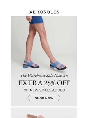 Aerosoles - 🚨 Warehouse Sale: Major Savings >>