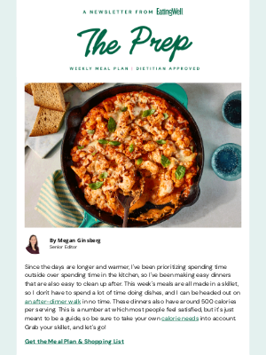 Cooking Light - Simple, satisfying 500-calorie skillet dinners