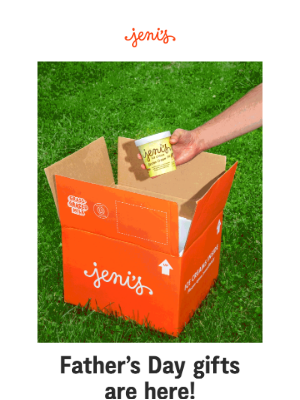 Jeni's Splendid Ice Creams - Send ice cream for Father’s Day!