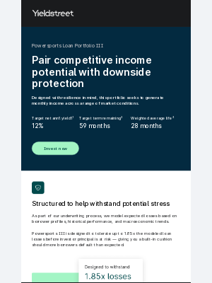 Yieldstreet - Powersports III: A potential solution for resilient income