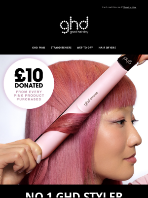 Pink Looks Good on Our No.1 Straightener >>>
