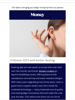 The State Newspaper - Enjoy better hearing in the new year