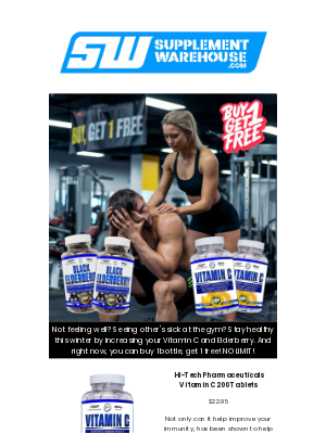 http:||supplementwarehouse.com - Buy 1, Get 1 Free Vitamins!