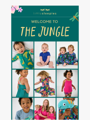 littlesleepies - NEW: The Jungle Drop JUST Landed! 🌿🌺🐒