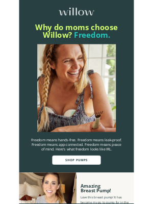 Willow Pump - Take back your life!