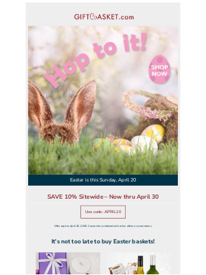 Gift Basket - Hurry, Easter is this Sunday...