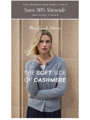 Michael Stars - Cashmere, the closet classic.