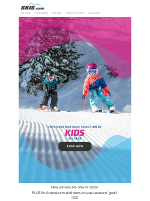 Skis - Deals On Kids' Ski Gear You Don't Want To Miss! ❄️⛷