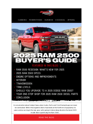 DieselPowerProducts - 2025 Ram 2500 Buyer's Guide