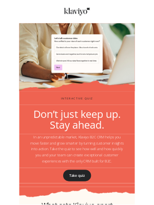 Klaviyo - [Quiz] Is your tech stack holding you back? 🤔