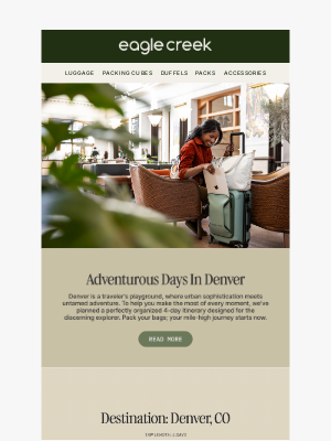 Eagle Creek - Your Next Long Weekend—Denver, CO.