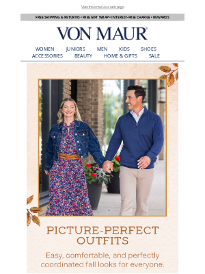 Von Maur - Picture-Ready Outfits for the Family 📸