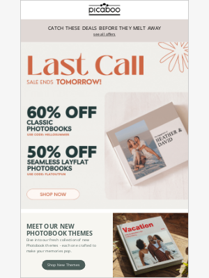 Picaboo - ⏳ Uh-Oh! Final Hours to Grab up to 60% off