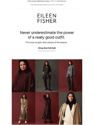 EILEEN FISHER - Introducing the Fall Edit
