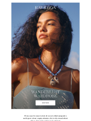 Rat & Boa - Wanderlust Wardrobe