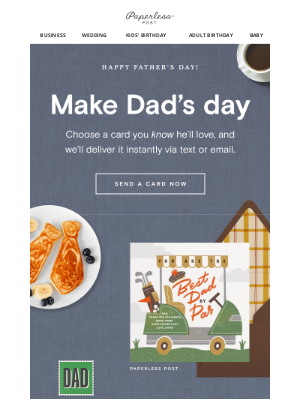 Paperless Post - Send Dad a Father's Day card now