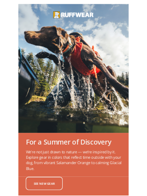 Ruffwear - The Colors of Summer ☀️