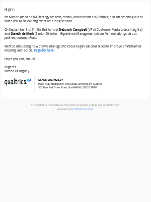 Qualtrics - CX inspiration from Verizon
