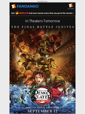 In Theaters Tomorrow