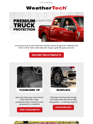 WeatherTech - Let's Talk About Your Truck...