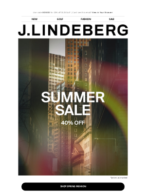J.Lindeberg - Happy Father's Day