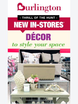 Burlington - It's giving refresh  🏠
