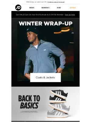 JD Sports (United Kingdom) - Beat The Chill🥶