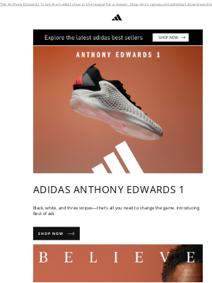 y-3 - Anthony Edwards 1 Best of adi