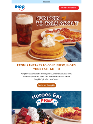 IHOP - 🎃Pumpkin Lovers, It’s Still Our Season!