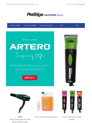 PetEdge - Top Sellers From Artero