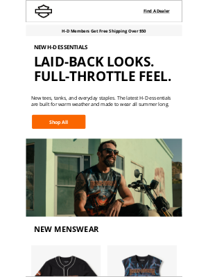 Harley-Davidson - Be a laid-back legend