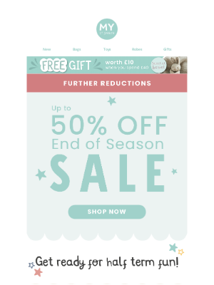 My 1st Years (United Kingdom) - Summer steals ☀️ Up to 50% off Sale