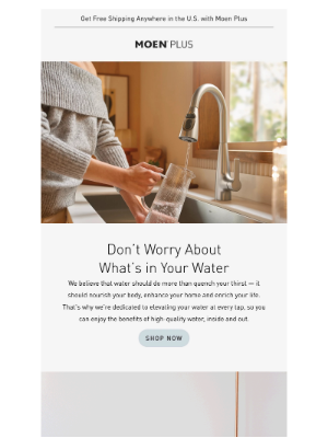 Moen - Clean, filtered water for your whole home