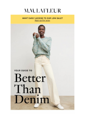 MM.LaFleur - The Better Than Denim Edit 👖