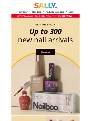 Sally Beauty - Your Summer mani starts here with up to 300 new arrivals