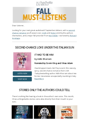 Hachette Book Group - Fall's sounds AMAZING