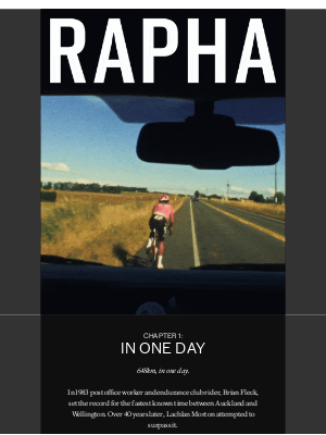 Rapha - Chapter 1: In One Day