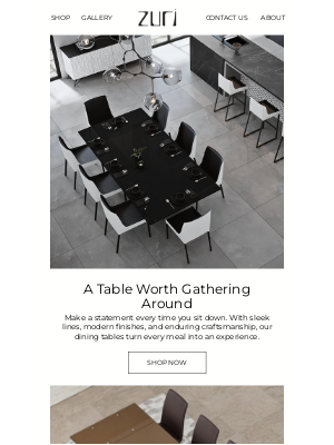 Zuri Furniture - Designed to impress. Built to last.