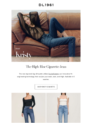 DL1961 Premium Denim - Just Arrived: Kristy Cigarette