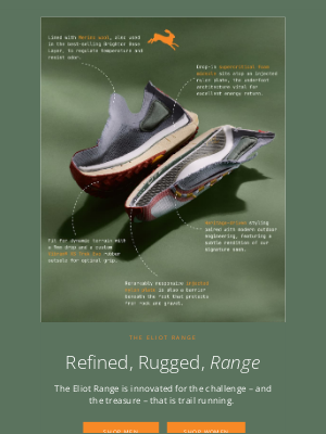 Tracksmith - The Eliot Range: Run the Rugged Routes