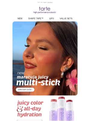 Tarte Cosmetics - join our click™