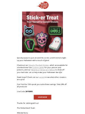 StickerGiant - Stick-er Treat 👻