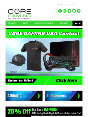 Mobile Edge - CORE Gaming Newsletter – Deals, Tips & Trends